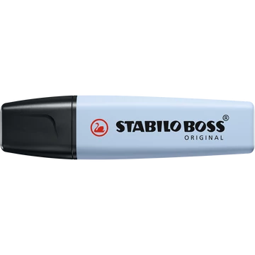 Szövegkiemelő, 2-5 mm, STABILO "BOSS original Pastel", ködös kék