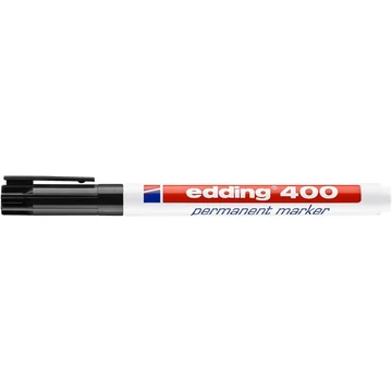 Alkoholos marker, 1 mm, EDDING "400", fekete