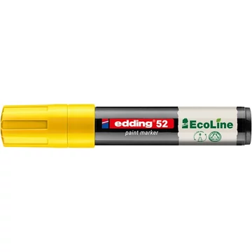 Lakkmarker, 4-15 mm, EDDING "52", sárga
