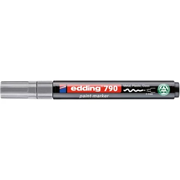 Lakkmarker, 2-3 mm, PCR, EDDING "790", ezüst