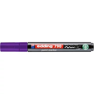 Lakkmarker, 2-3 mm, PCR, EDDING "790", lila