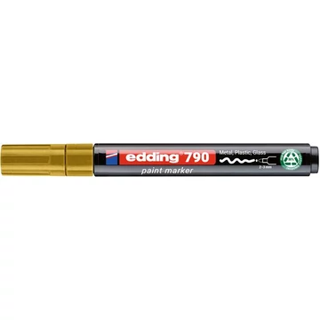 Lakkmarker, 1-2 mm, PCR, EDDING "791", arany