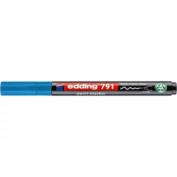Lakkmarker, 1-2 mm, PCR, EDDING "791", világoskék