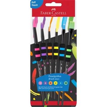 Ecsetkészlet, no. 2-4-6-8-10-12, FABER-CASTELL