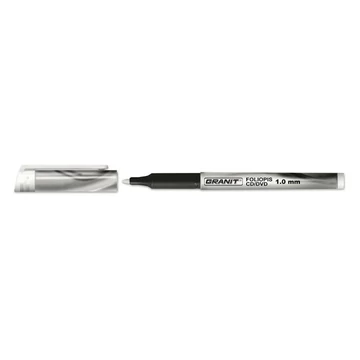 Alkoholos marker, OHP, 1mm, GRANIT "M859", fehér, 20db/cs