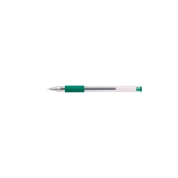 Zseléstoll, 0,5mm, kupakos, ICO "Gel-Ico", zöld, 12db/cs