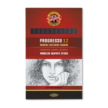 Grafitceruza, 4B, KOH-I-NOOR "8911 Progresso", 12db/doboz