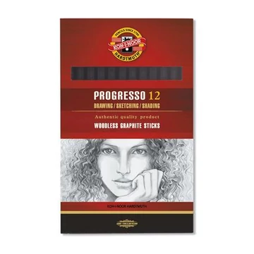 Grafitceruza, 6B, KOH-I-NOOR "8911 Progresso", 12db/doboz