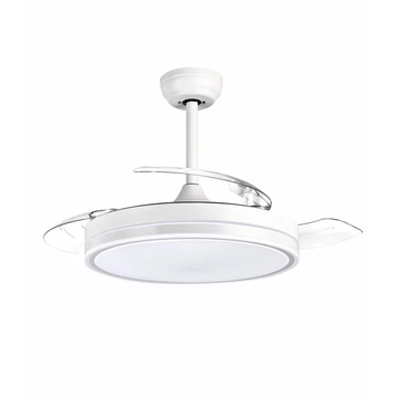 TOO FANC-150-30 W BORA mennyezeti ventilátor LED világítással, rejtett lapátokkal, ultra csendes BLDC motorral