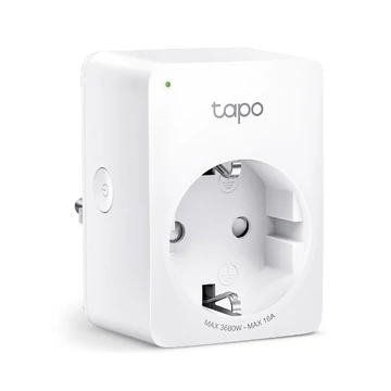 TP-Link Okos Dugalj - Tapo P110 2 -pack (230V-10A; 2,4GHz WiFi; Távoli hozzáférés; Ütemezés; Távoli mód; Energia figyel)