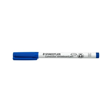 Táblamarker, 1 mm, M, kúpos, STAEDTLER "Lumocolor 301", kék