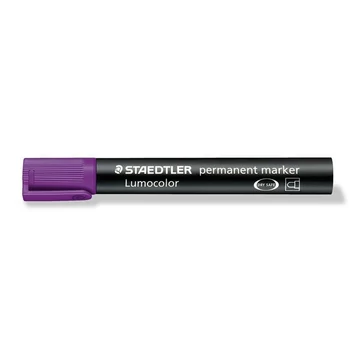 Alkoholos marker, 2 mm, kúpos, STAEDTLER "Lumocolor 352", lila