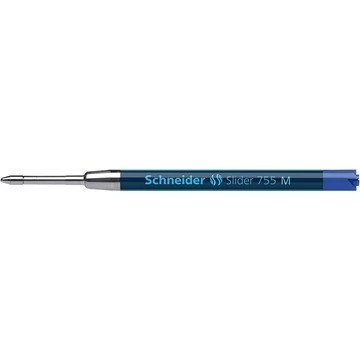 Golyóstollbetét, 0,5 mm, SCHNEIDER "Slider 755", kék