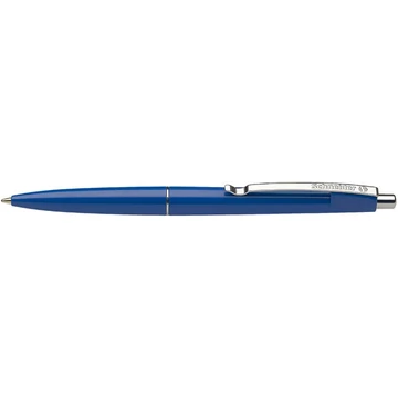 Golyóstoll, 0,5mm, nyomógombos, SCHNEIDER "Office", kék, 50db/cs