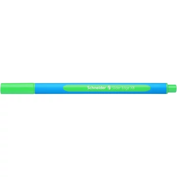Golyóstoll, 0,7 mm, kupakos, SCHNEIDER "Slider Edge XB", zöld