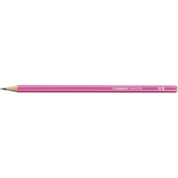 Grafitceruza, HB, hatszögletű, STABILO "Pencil 160", rózsaszín