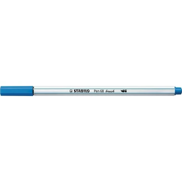 Ecsetirón, STABILO "Pen 68 brush", kék