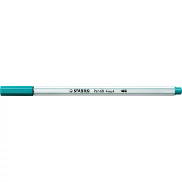 Ecsetirón, STABILO "Pen 68 brush", türkizkék