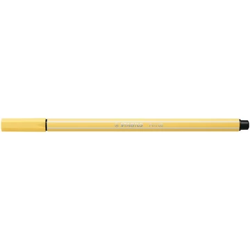 Rostirón, 1 mm, STABILO "Pen 68", világossárga