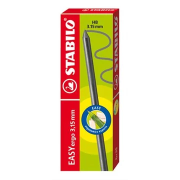 Grafitbél, 3,15mm, HB, STABILO "Easy Ergo", 6szál/tubus