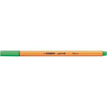 Tűfilc, 0,4 mm, STABILO "Point 88", világos smaragd
