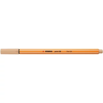 Tűfilc, 0,4 mm, STABILO "Point 88", bőrszín