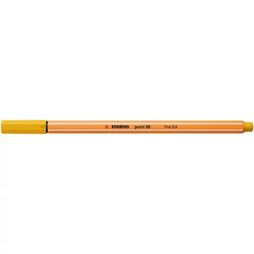 Tűfilc, 0,4 mm, STABILO "Point 88", curry