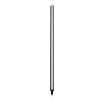 Ceruza, ezüst, fehér SWAROVSKI® kristállyal, 14 cm, ART CRYSTELLA®