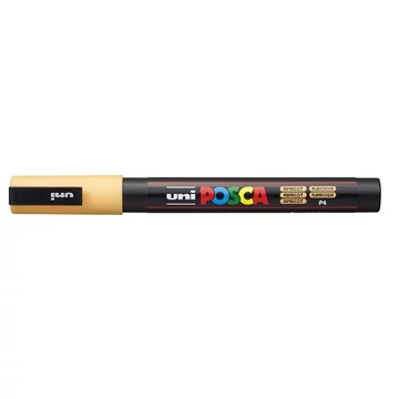 Dekormarker, 0,9-1,3 mm, UNI "Posca PC-3M", barack