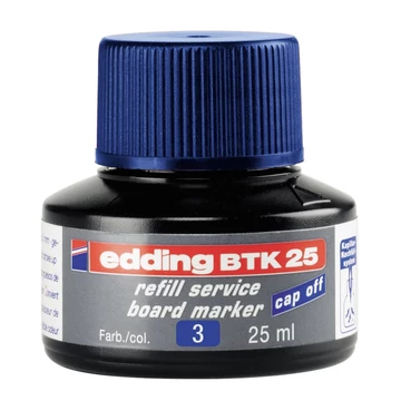 Utántöltő tábla- és flipchart markerhez, EDDING "BTK 25", kék