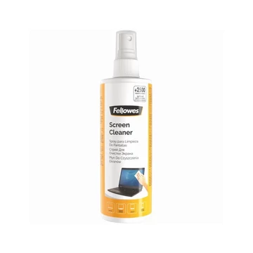 Tisztítófolyadék, képernyőhöz, pumpás, 250 ml, FELLOWES