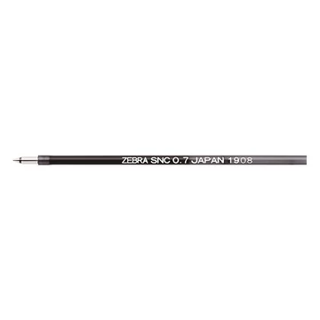 Tollbetét golyós ZEBRA SNC 0,7 mm fekete