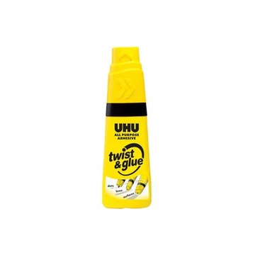 Kenőfejes ragasztó, univerzális, 35 ml, UHU "Twist&amp;Glue"