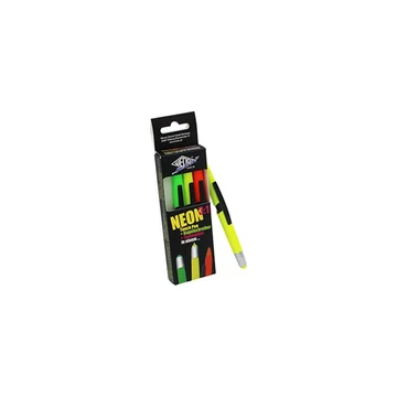 Multifunkciós golyóstoll, szövegkiemelő, érintő toll készlet, WEDO "3-in-1", neon színek