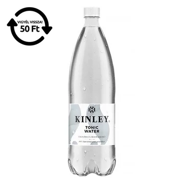 Üdítőital, szénsavas, 1,5 l, KINLEY, tonic-citromfű