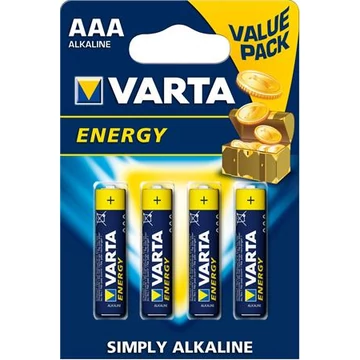 Elem, AAA mikro, 4 db, VARTA "Energy"