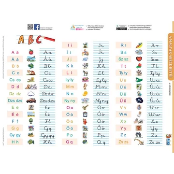 Tanulói munkalap, A4, STIEFEL "Magyar ábécé betűi"