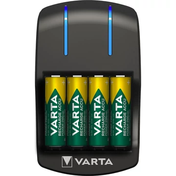 Varta 57647101451 Plug Töltő + 4x2100mAh akku