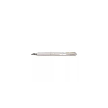 Zseléstoll, 0,32 mm, nyomógombos, PILOT "G-2 Pastel", fehér