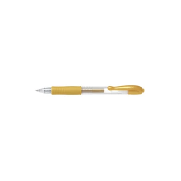 Zseléstoll, 0,32 mm, nyomógombos, PILOT "G-2 Metallic", arany