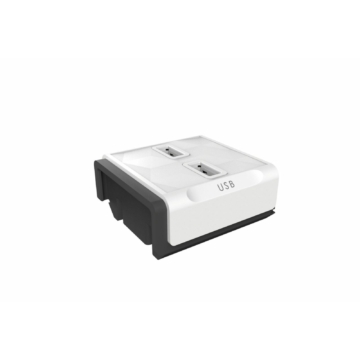 Allocacoc PowerStrip Module 2x USB White