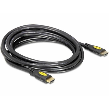 DeLock Cable High Speed HDMI with Ethernet – HDMI A male gt; HDMI A male 4K 5m