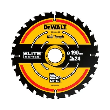 DEWALT Körfűrészlap, Elite CSB, 190x30 mm, 24 fog