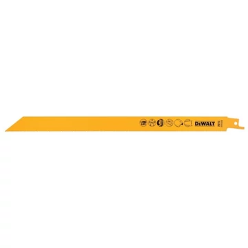 DEWALT Orrfűrészlap, 305mm, 5db, fém, gumi, üveg, kettősfém