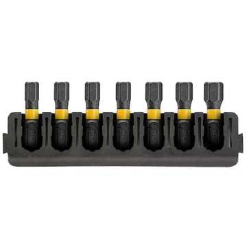 DEWALT Tartozékkészlet, 25 mm 7 részes hegytartó