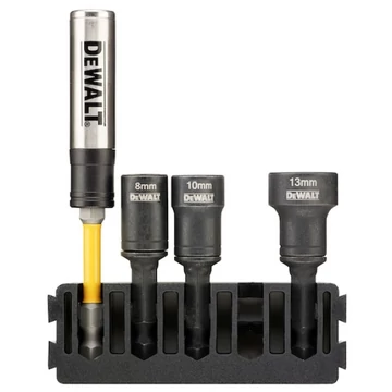 DEWALT Hegytartó, tisztítható behúzófej + torziós, 5db