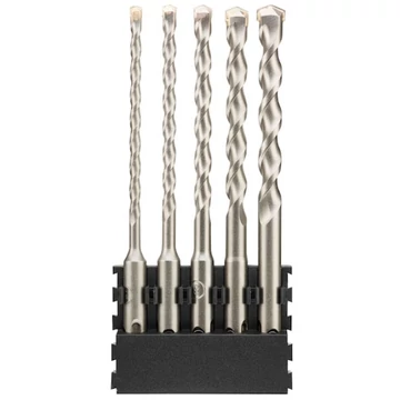 DEWALT Hegytartó, SDS-Plus fúrók, 5db, 5-12x160mm