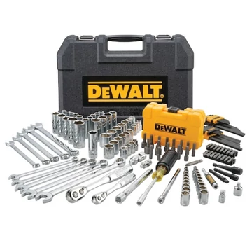 DEWALT Szerszámkészlet, 142db, 1/4", 3/8"