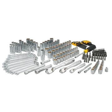 DEWALT Szerszámkészlet, 205db, 1/4", 3/8", 1/2"