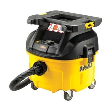 DEWALT Porszívó, 30L, 1400W, L osztály, TSTAK, szűrőtisz.